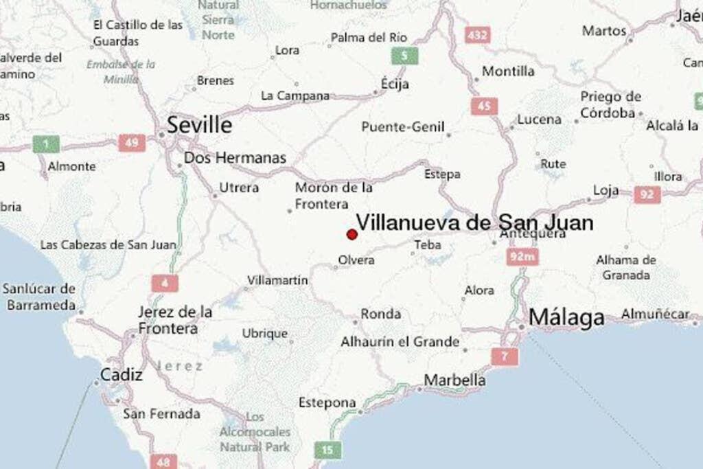 Casa Tipica De Pueblo Andaluz Villa Villanueva de San Juan Dış mekan fotoğraf